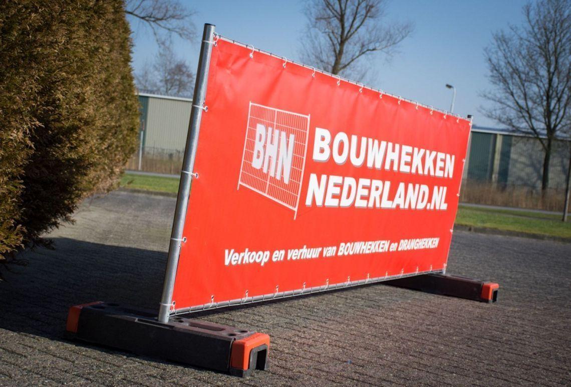 Bouwhekbanner 120 | Materiaal: PVC